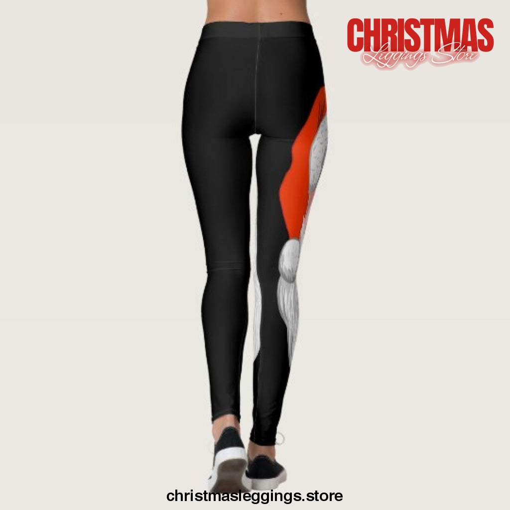 Cute "Santa Claus" Merry Christmas Leggings - Christmas Leggings Store CL0501