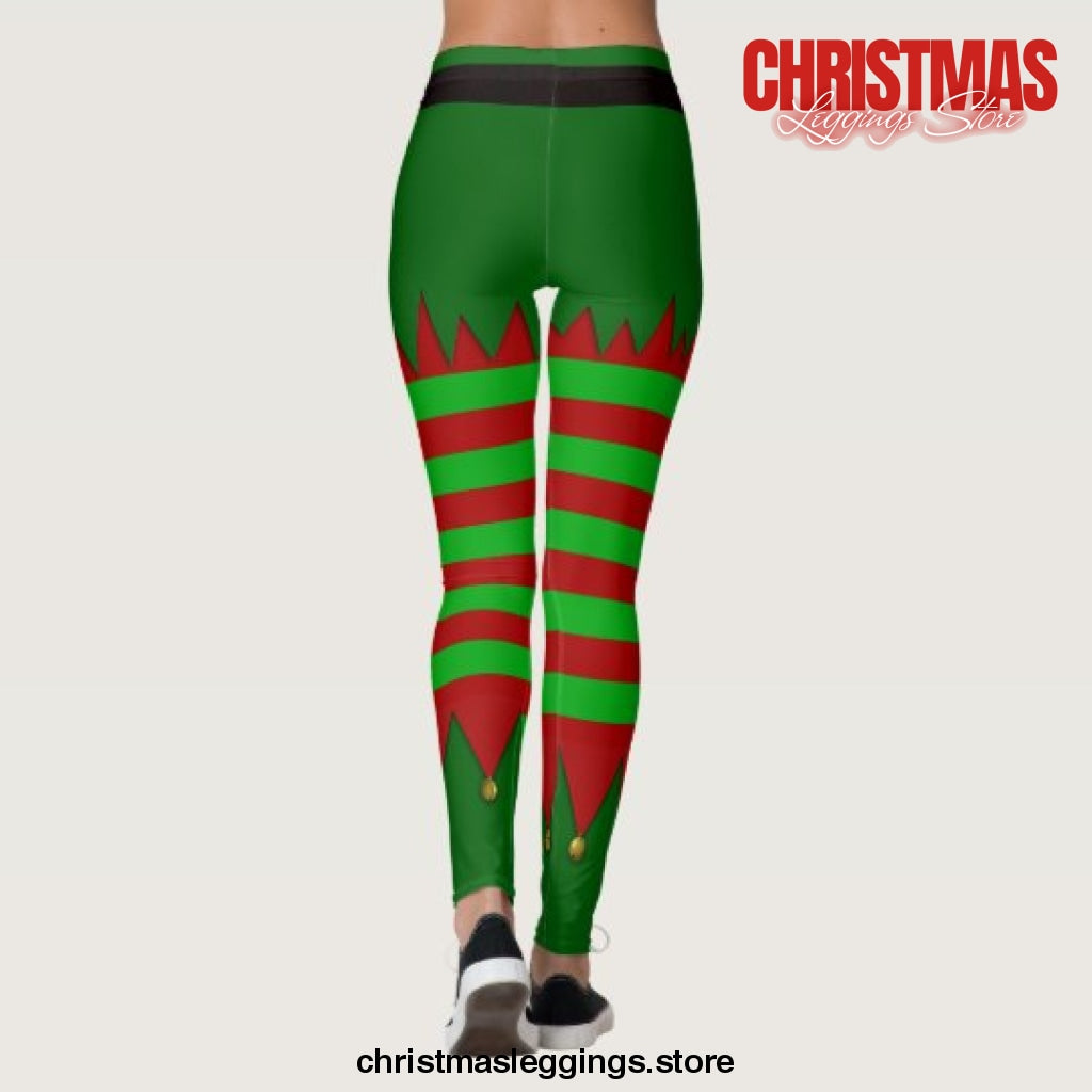 Leggings Christmas Elf Christmas Leggings - Christmas Leggings Store CL0501