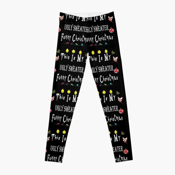 this is my ugly sweater funny christmas sweater Leggings RB0601 product Offical Christmas Legging 3 Merch