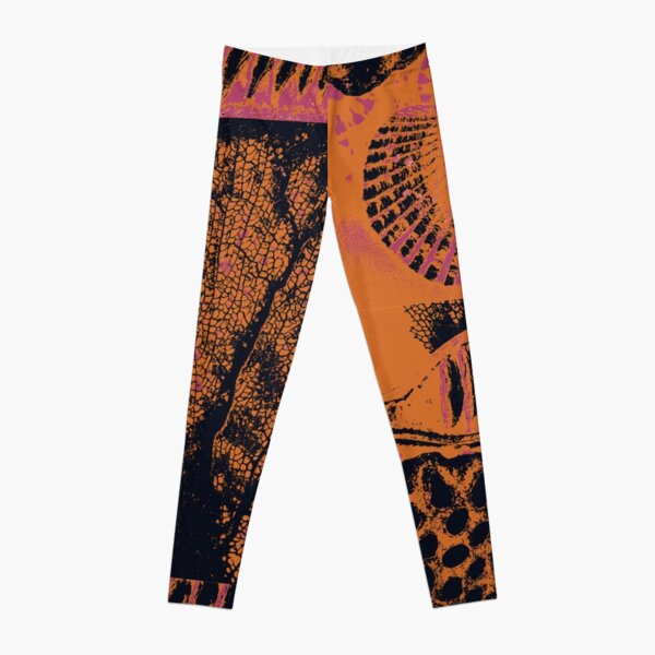Patterns From Nature in Pink and Brown Leggings RB0501 product Offical christmas legging 2 Merch