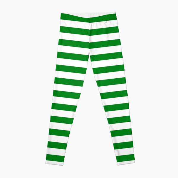 Green and White Stripes Leggings RB0501 product Offical christmas legging 2 Merch