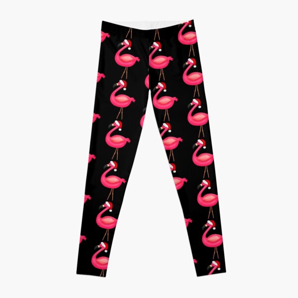 Pink Flamingo Christmas Leggings RB0501 product Offical christmas legging 2 Merch