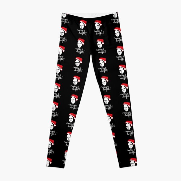 merry & dwight The Office Schrute Christmas Leggings RB0501 product Offical christmas legging 2 Merch