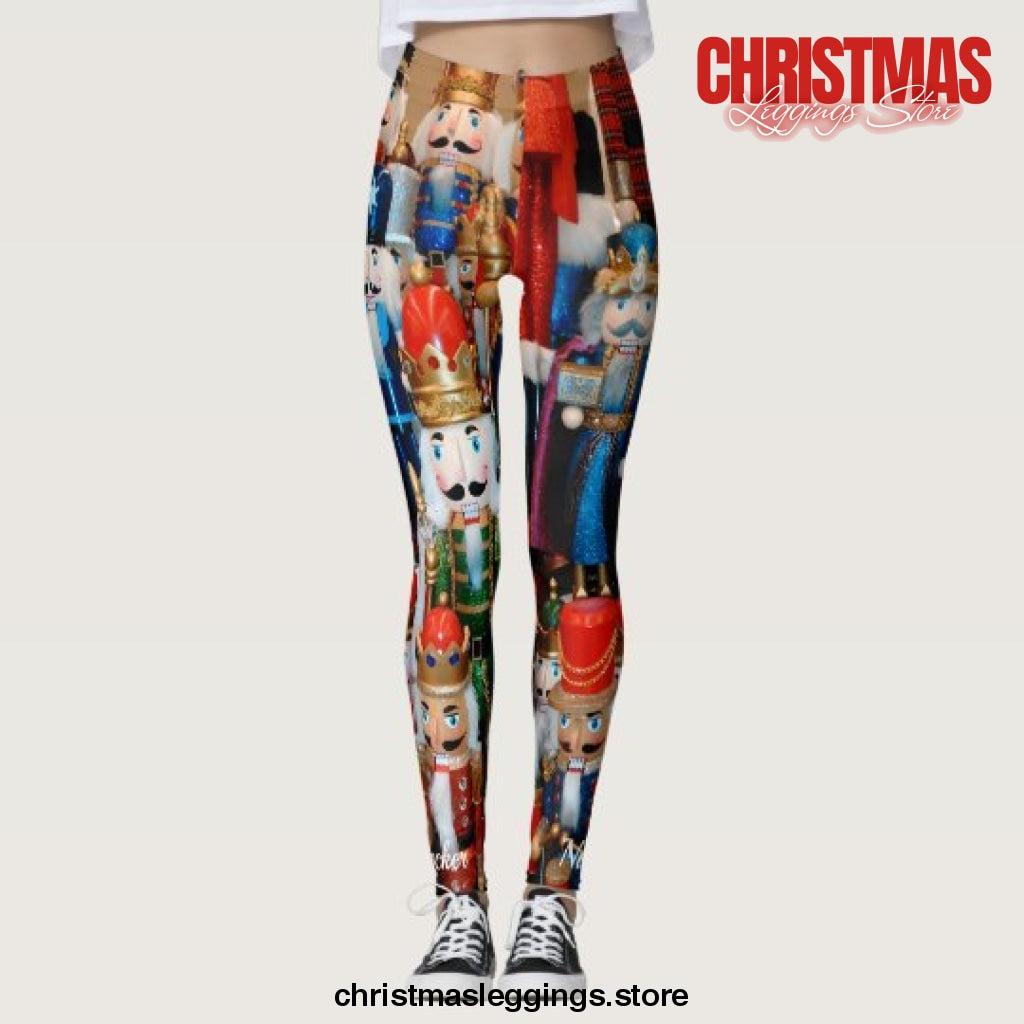 Nutcracker Running Tights Christmas Leggings - Christmas Leggings Store CL0501
