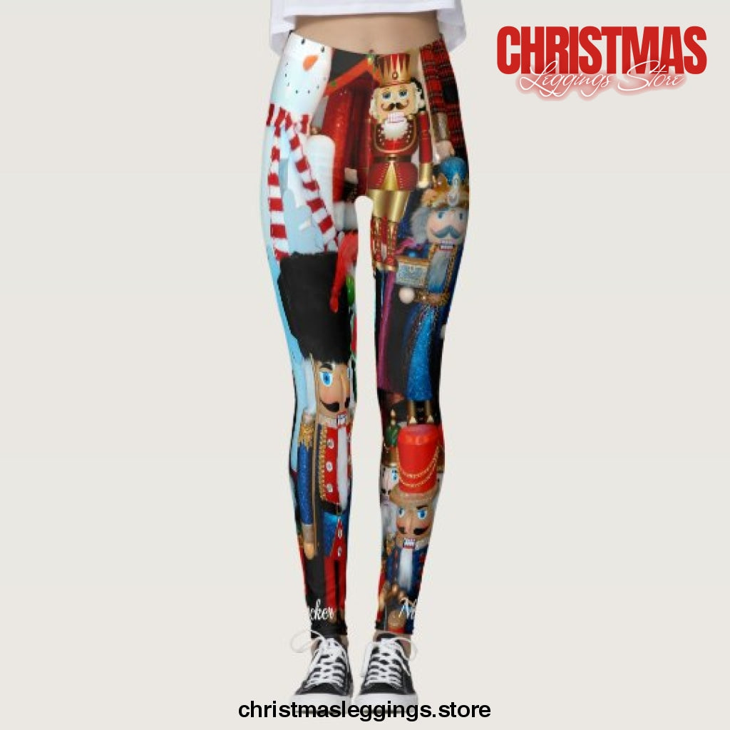Nutcracker Running Tights Christmas Leggings - Christmas Leggings Store CL0501