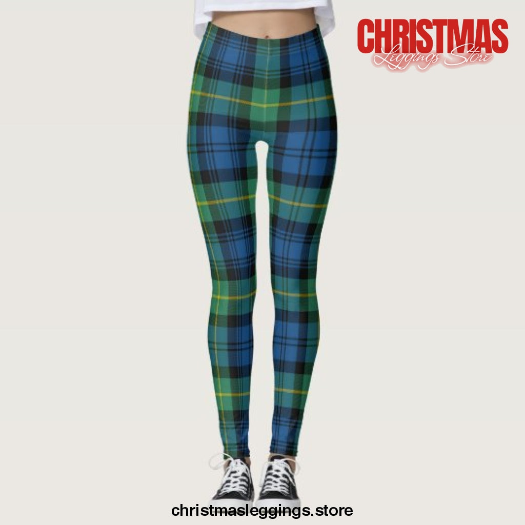 Scotstee Clan Gordon Ancient Tartan Women Christmas Leggings - Christmas Leggings Store CL0501