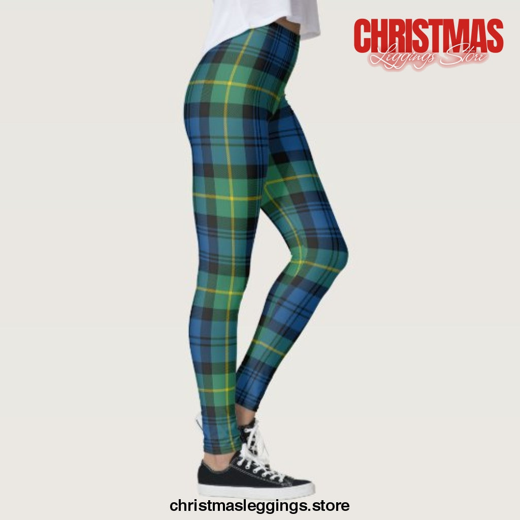 Scotstee Clan Gordon Ancient Tartan Women Christmas Leggings - Christmas Leggings Store CL0501